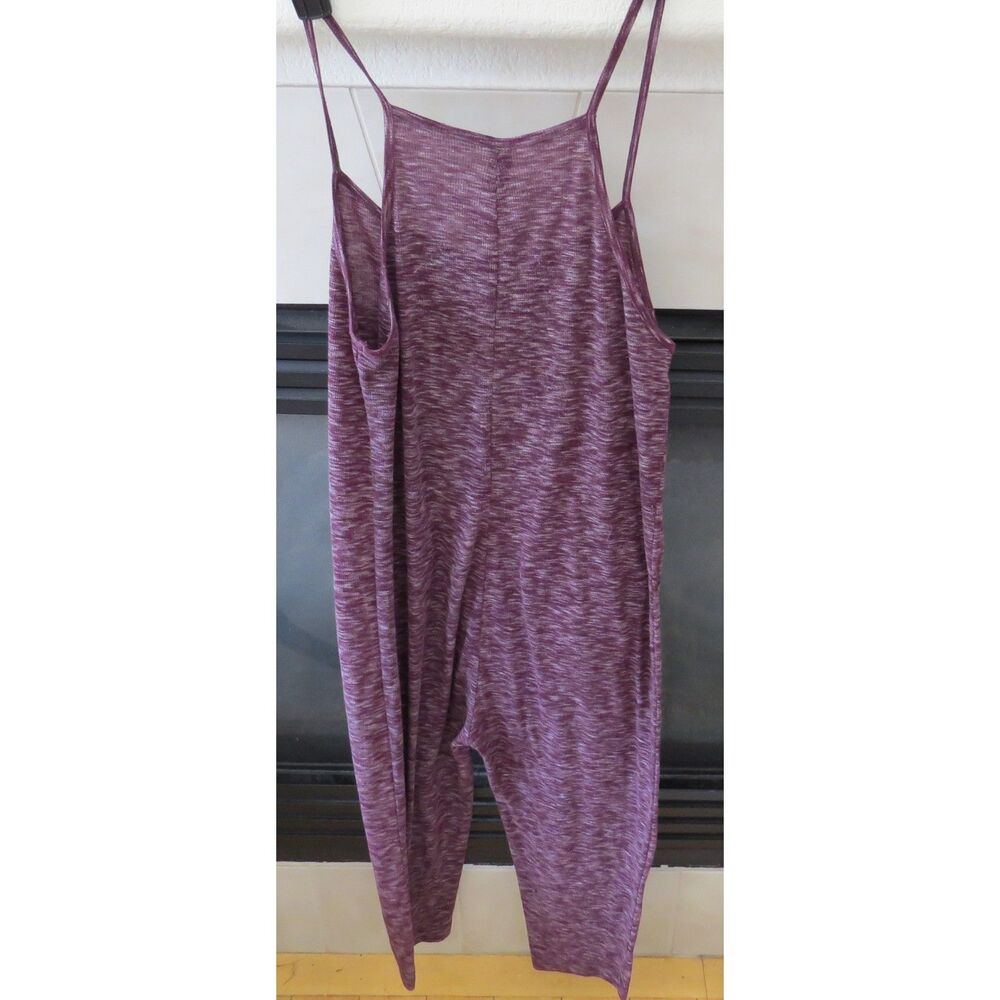 Victoria's Secret Sleep Pajama Romper Thermal Knit  Burgundy  Small  GUC - Picture 3 of 10